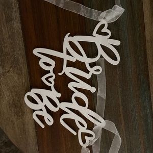 Bride to be sign